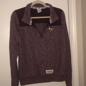 Maroon Victoria Secret Pink Pullover